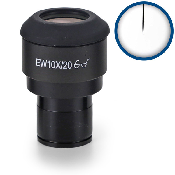 Euromex Ocular de medição IS.6010-P,  WF10x/20, pointer, microm., Ø 23,2 mm (iScope)