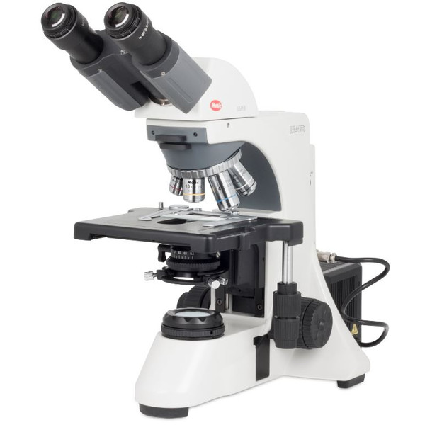 Motic Microscópio BA410 Elite, bino, Hal, 50W, 40x-1000x