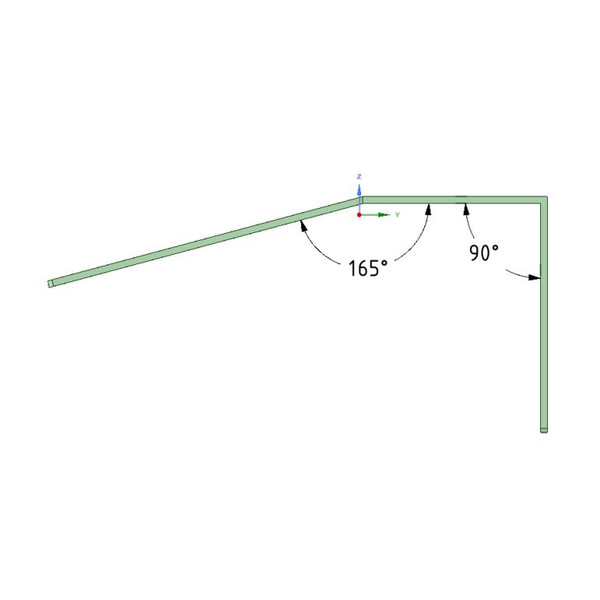 Lunatico Bracket for mounting weather sensor and anemometer