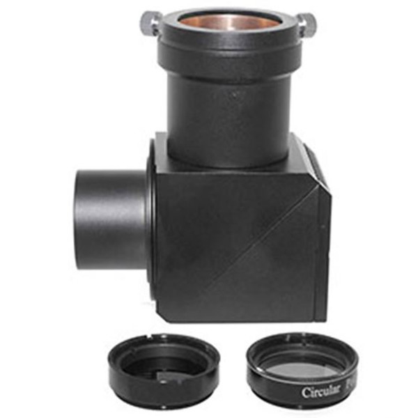 TS Optics Prisma solar com filtro de polarisação e filtro de banda estreita de 1,25