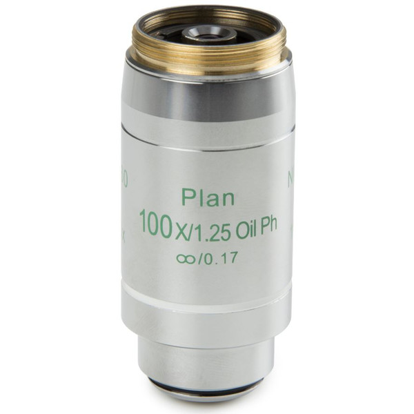objetivo Objetiva Euromex DX.7700, 100x/1.25 PLPHi, plano, fase, infinito, óleo S (Delphi-X)