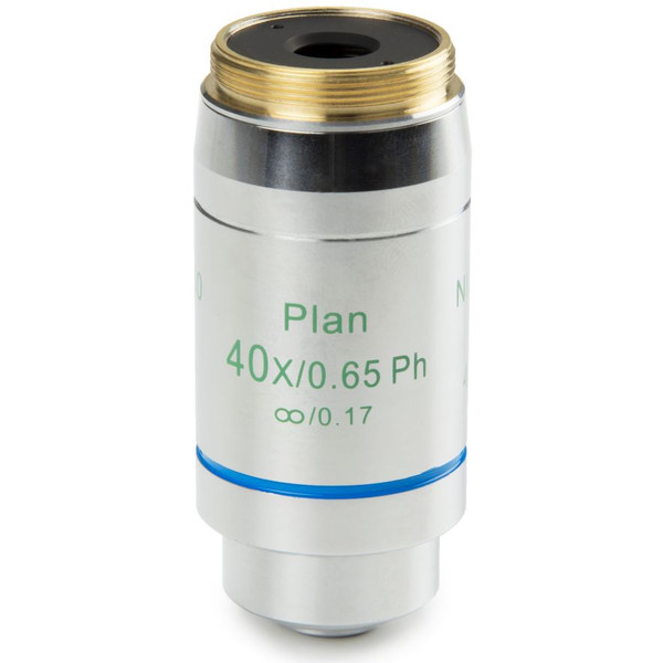 Euromex objetivo DX.7740, 40x/0.65 PLPHi, plano, fase, infinito, S (Delphi-X)