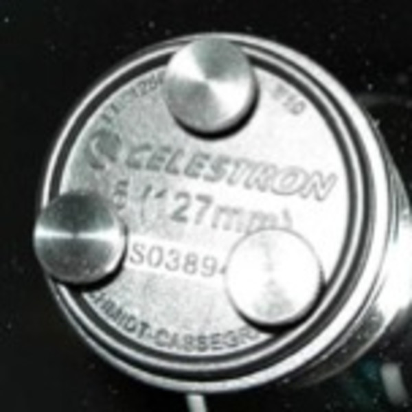 Bobs Knobs Parafusos serrilhados para o espelho secundário do Celestron C5 f/10 com rosca métrica