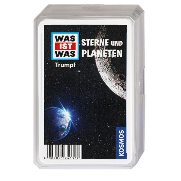 Kosmos Verlag Kartenspiel WAS IST WAS Trumpf Sterne und Planeten