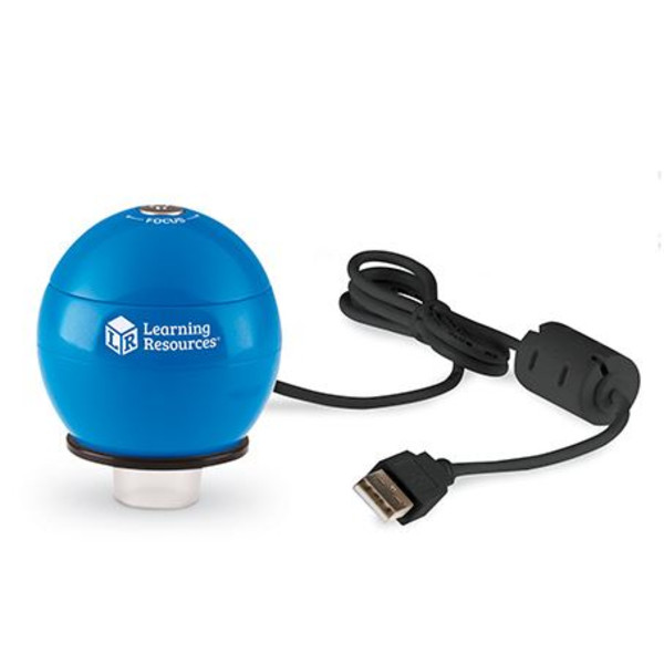 Learning Resources Microscópio de mão digital Zoomy 2.0 (azul)