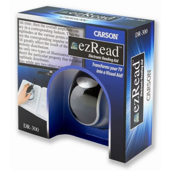 Carson Lupa EzRead DR-300 digital magnifier; wireless