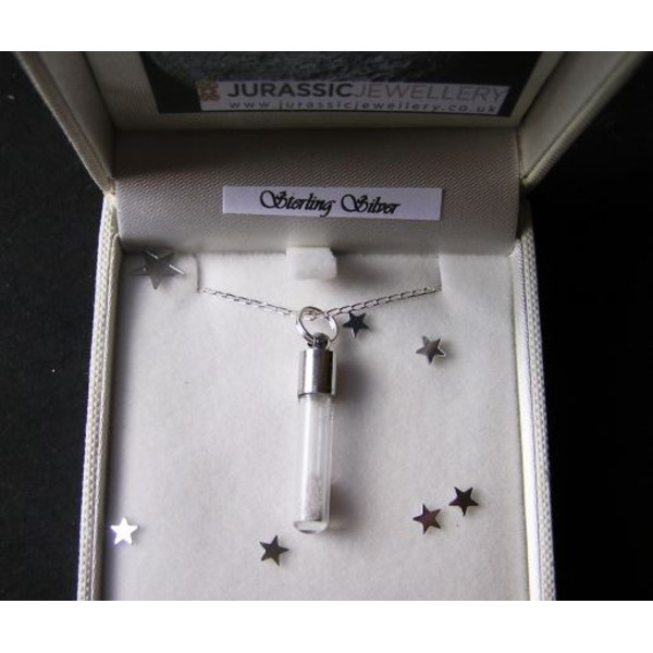 Jurassic Jewellery Colar de pó lunar (frasco)