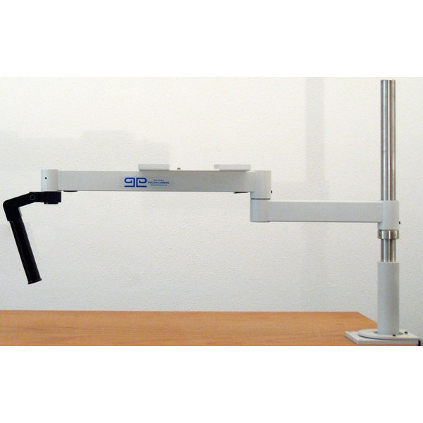 Pulch+Lorenz Braço articulado metálico Articulated arm stand, table mounting, rigid support arm, tilt coupling