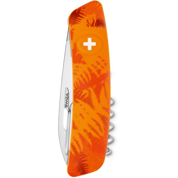 SWIZA Faca Canivete C01 FILIX Camo Fern Laranja
