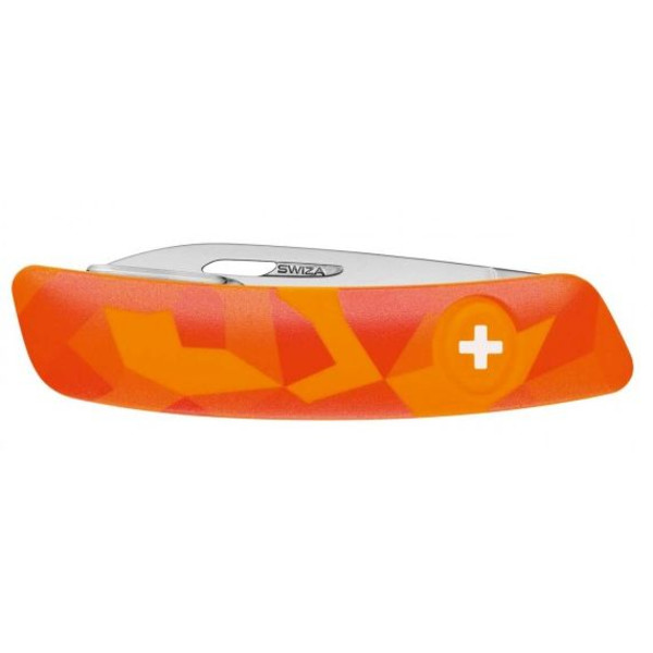 SWIZA Faca C01 Swiss Army Knife, LUCEO Camo Urban Orange