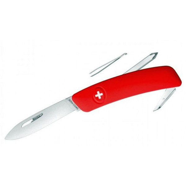 SWIZA Faca D02 Swiss Army Knife, red