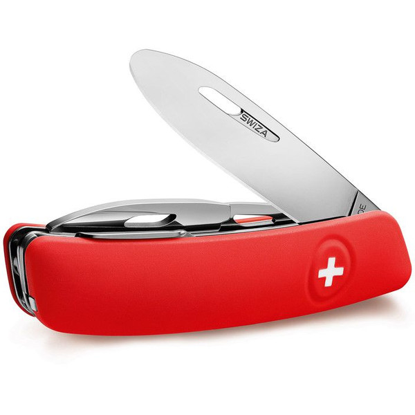 SWIZA Faca Canivete para crianças Schweizer J02 vermelho