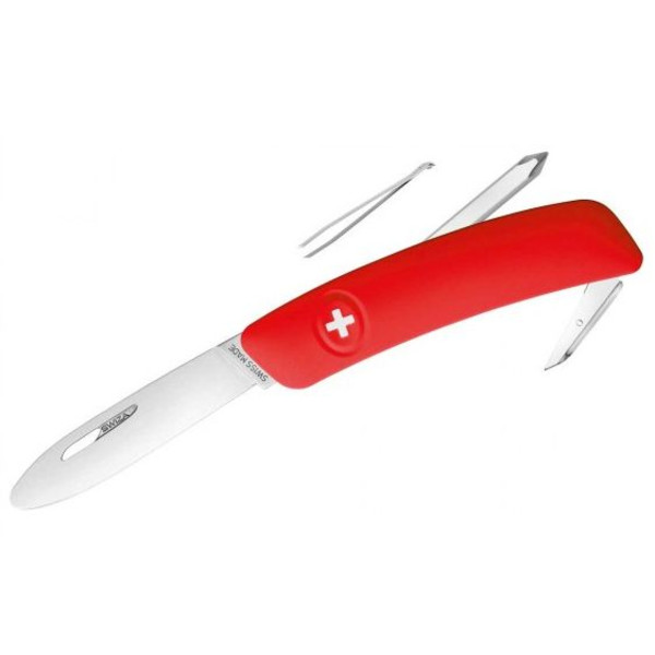 SWIZA Faca Canivete para crianças Schweizer J02 vermelho
