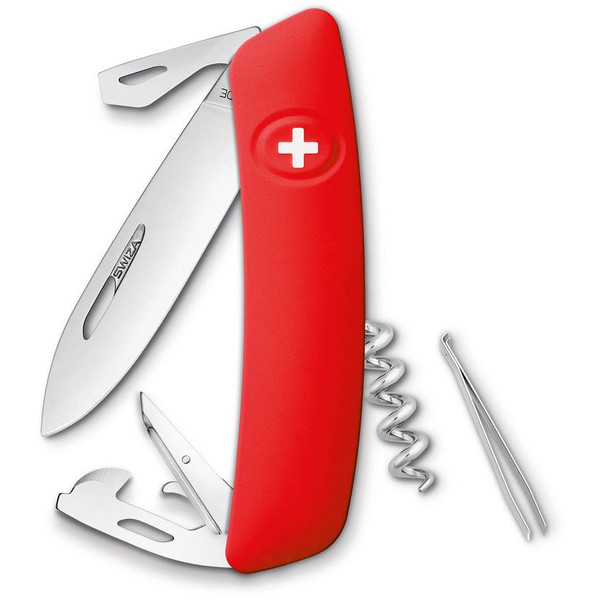 SWIZA Faca J02 Swiss pocket knife, red