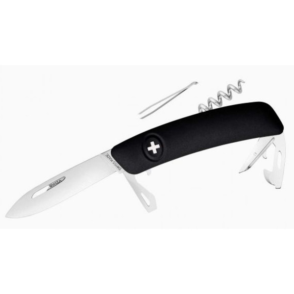 SWIZA Faca D03 Swiss Army Knife, black