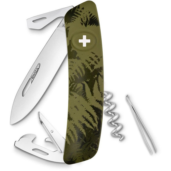 SWIZA Faca Canivete C03 SILVA Camo Fern Khaki