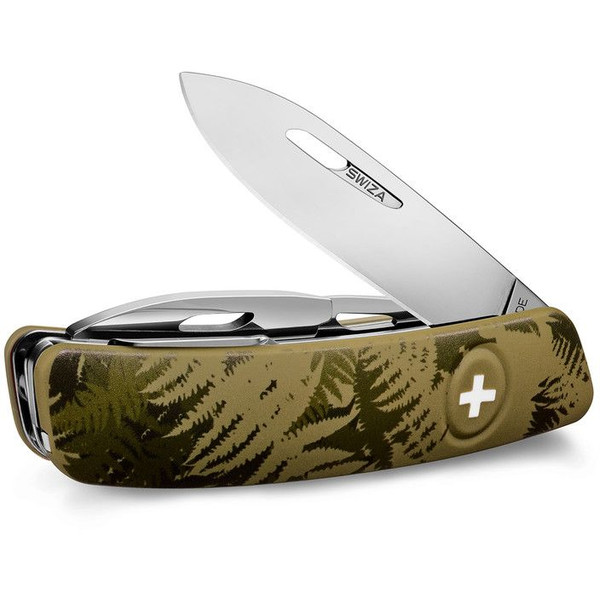 SWIZA Faca Canivete C03 SILVA Camo Fern Khaki