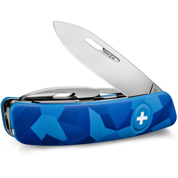 SWIZA Faca C03 Swiss Army Knife, LIVOR Camo Urban Blue