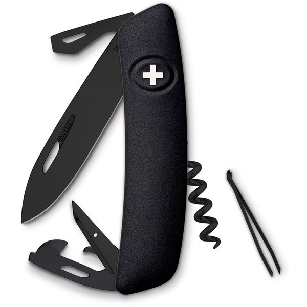 SWIZA Faca D03 Swiss Army Knife, ALLBLACK