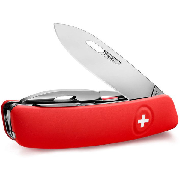 SWIZA Faca Canivete D04 vermelho