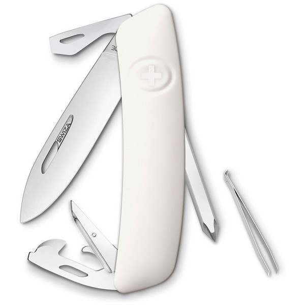 SWIZA Faca D04 Swiss Army Knife, white