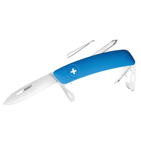 SWIZA Faca D04 Swiss Army Knife, blue