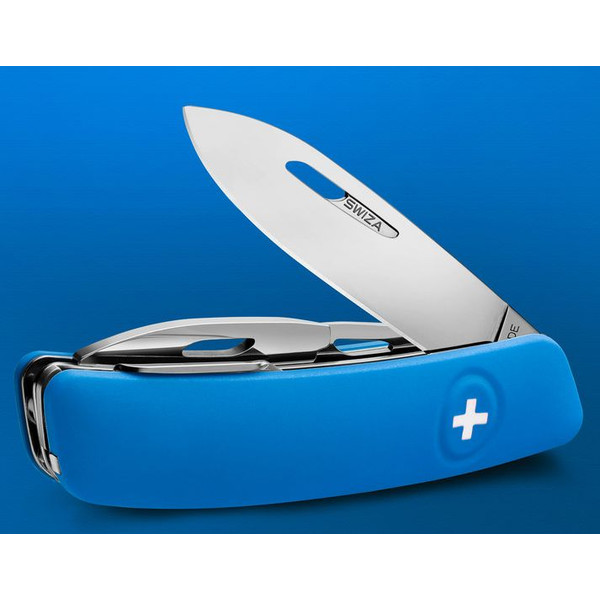 SWIZA Faca D04 Swiss Army Knife, blue