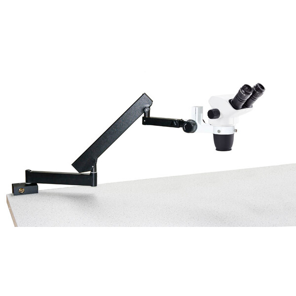 Euromex NZ.1702-A, NexiusZoom EVO, 6,5x a 55x, suporte articulado, sem iluminação, bino