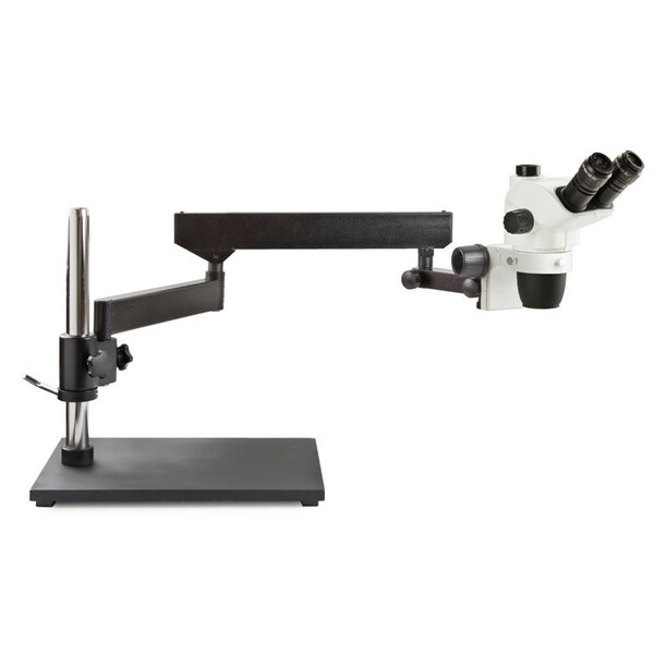 Euromex NZ.1703-A, NexiusZoom EVO, 6,5x a 55x, suporte articulado, sem iluminação, trino