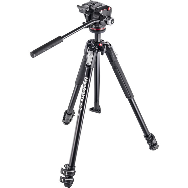 Manfrotto Tripé de alumínio MK190X3-2W tripod with 2-way tilt unit