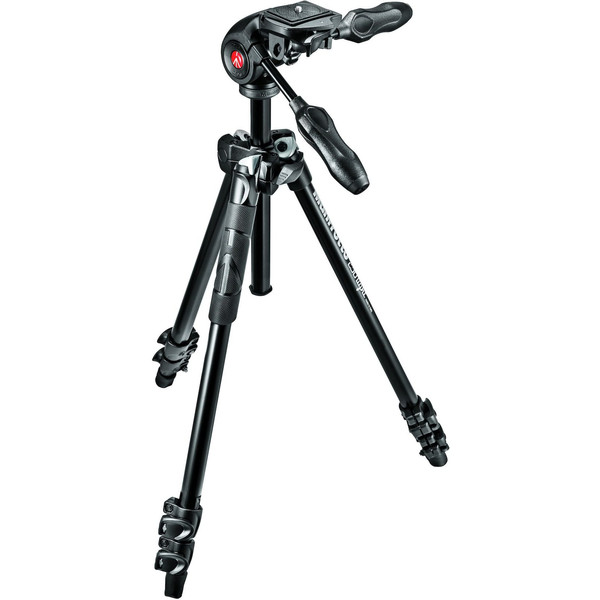 Manfrotto Tripé de alumínio MK290LTA3-3W tripod with 3-way tilt unit