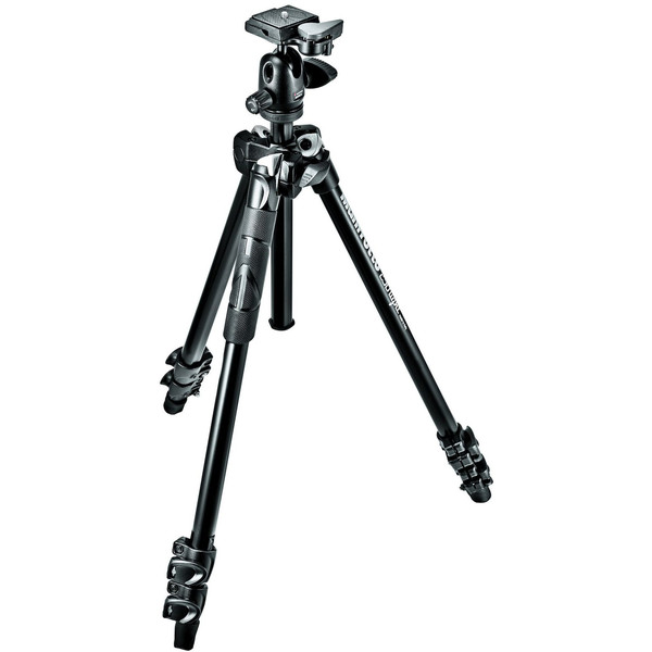 Manfrotto Tripé de alumínio MK290LTA3-BH com cabeça esférica