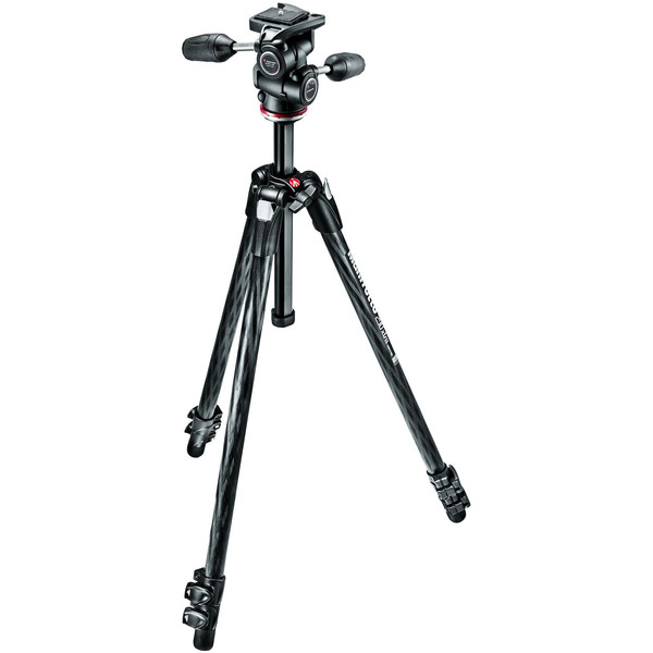 Manfrotto Tripé de carbono MK290XTC3-3W tripod with 3-way tilt unit