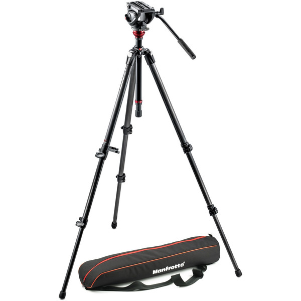 Manfrotto MVH500AH,755CX3 com Cabeça de inclinação do vídeo