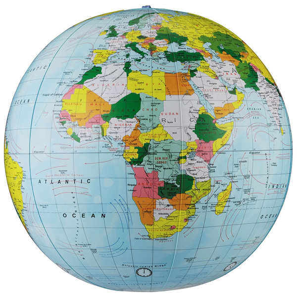 Replogle Globo Inflatable globe, political, 30cm