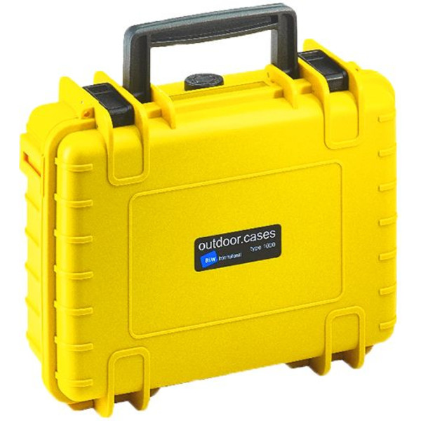 B+W Type 1000 espuma/amarelo
