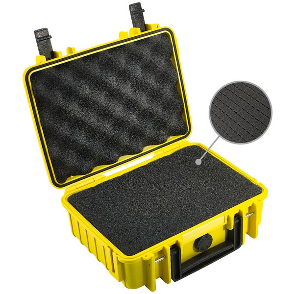 B+W Type 1000 espuma/amarelo