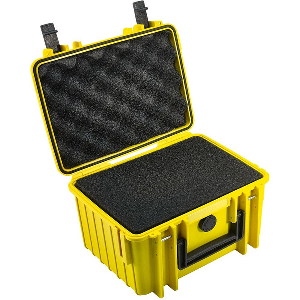 B+W Type 2000 case, yellow/foam lined