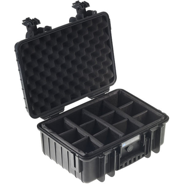 B+W Type 4000 preto/compartimentos