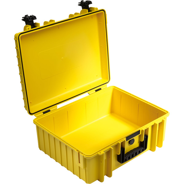 B+W Type 6000 case, yellow/empty