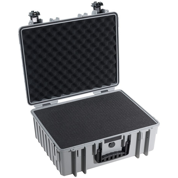 B+W Type 6000 case, grey/foam lined