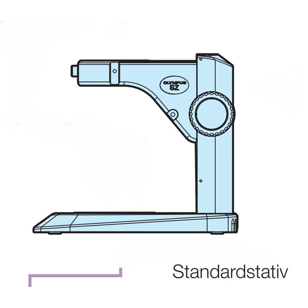 Evident Olympus Braço fixo SZ2-ST Rack & Pinion Stand, ESD