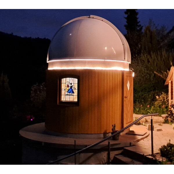 Pulsar Cúpula de observatório 2,7m com anel 2ª geração