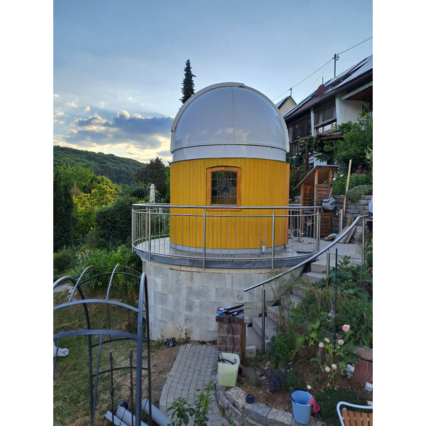 Pulsar Cúpula de observatório 2,7m com anel 2ª geração