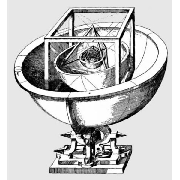 AstroMedia Kepler's glass Cosmographic Mystery