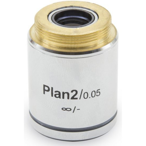 Optika objetivo M-1049, IOS W-PLAN 2X/0.08 microscope objective