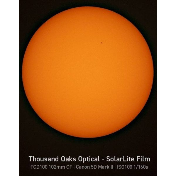 Explore Scientific Filtros solares Filtro solar Sun Catcher para telescópios de 80-102mm