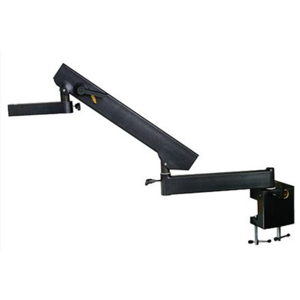 Euromex Braço articulado metálico Tripé universal, pinça de mesa, preto sem Suporte da cabeça, NZ.9025 (Nexius)