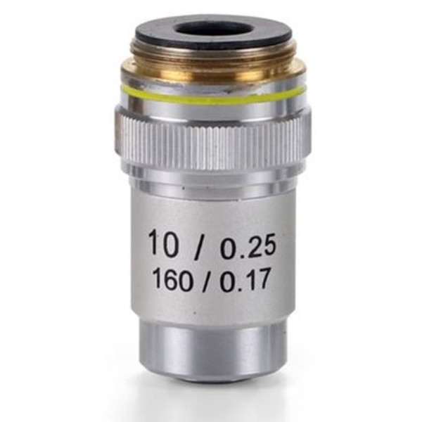 Euromex objetivo 10x/0.25 achro, DIN, EC.7010 (EcoBlue)