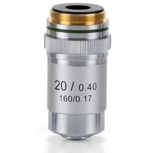 Euromex objetivo 20x/0.40 achro, DIN, EC.7020 (EcoBlue)